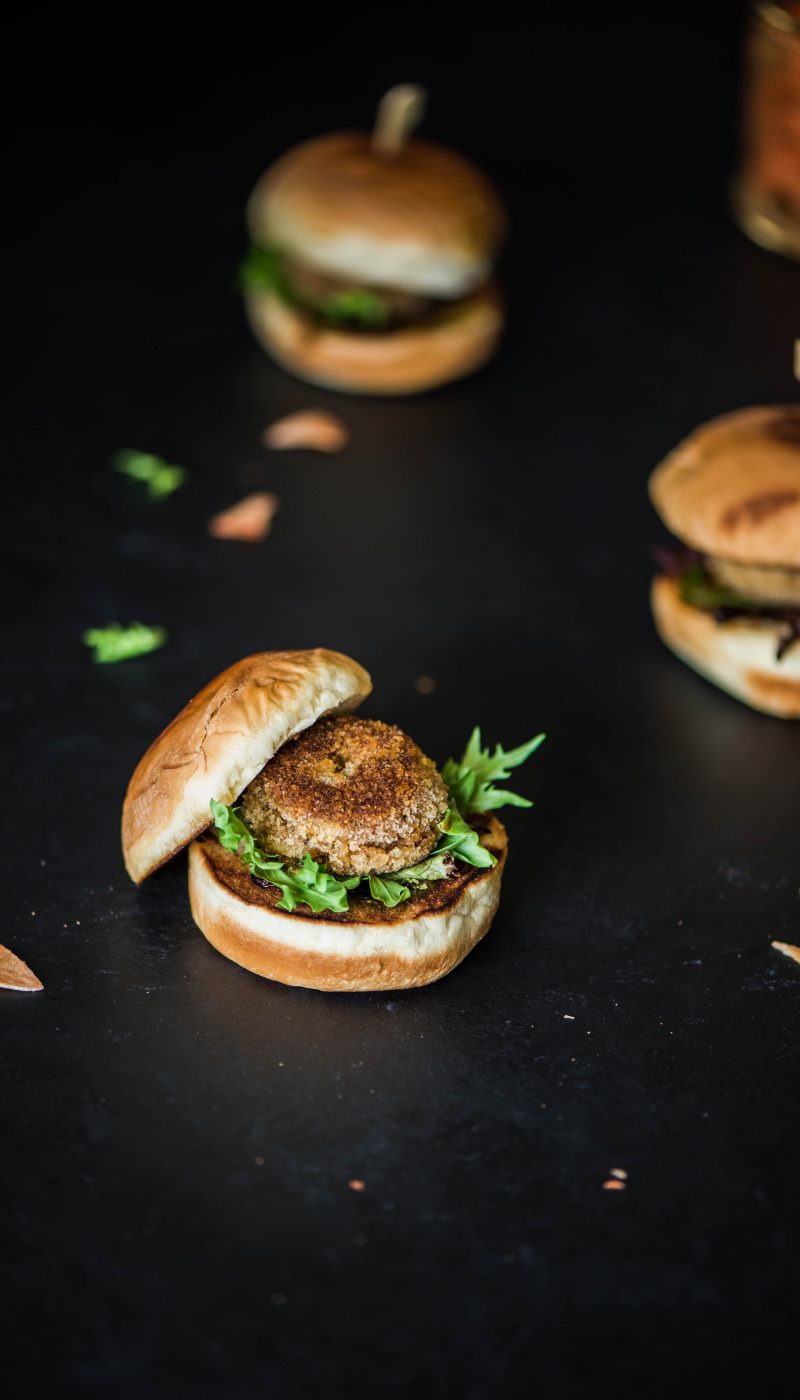 Salmon Sliders