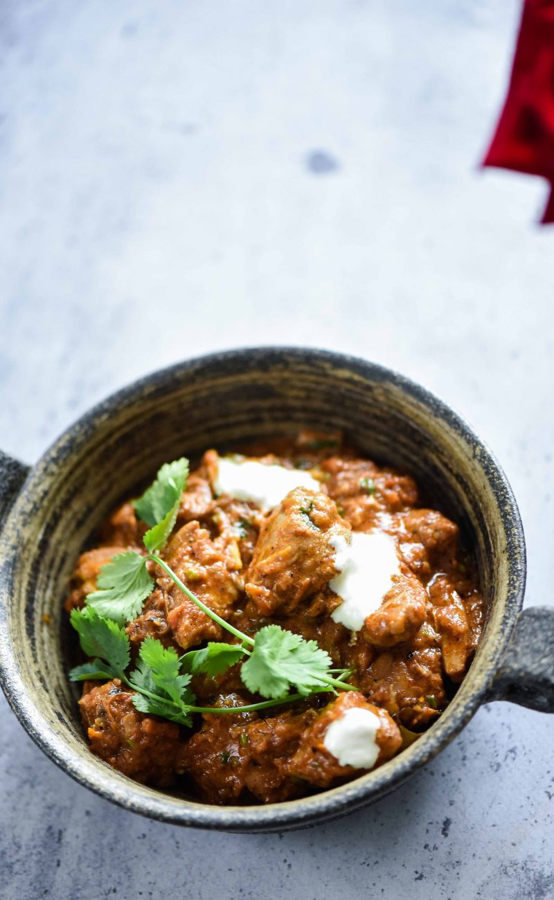 Chicken Tomato Kadhai
