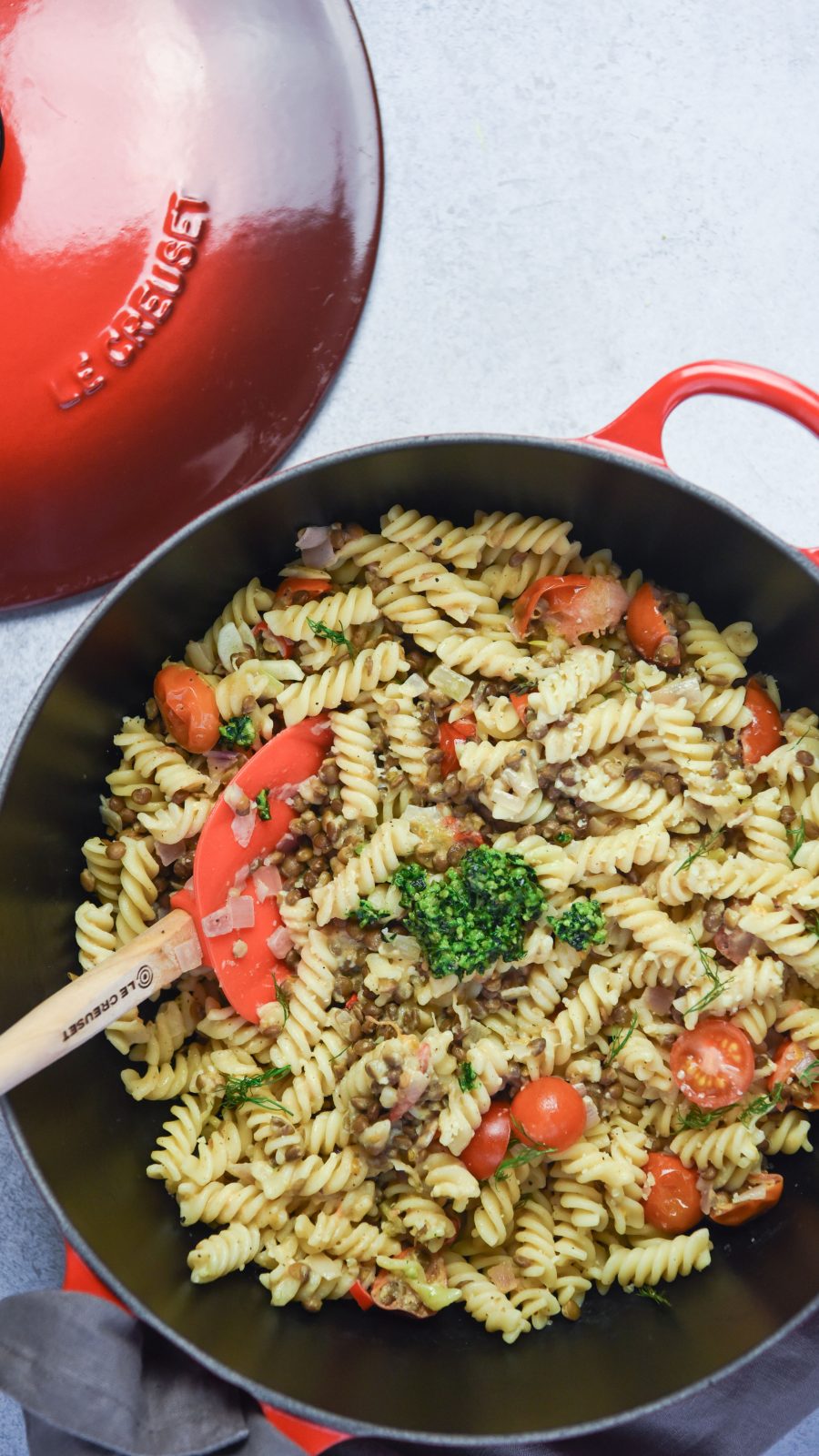 Pasta with Lentils
