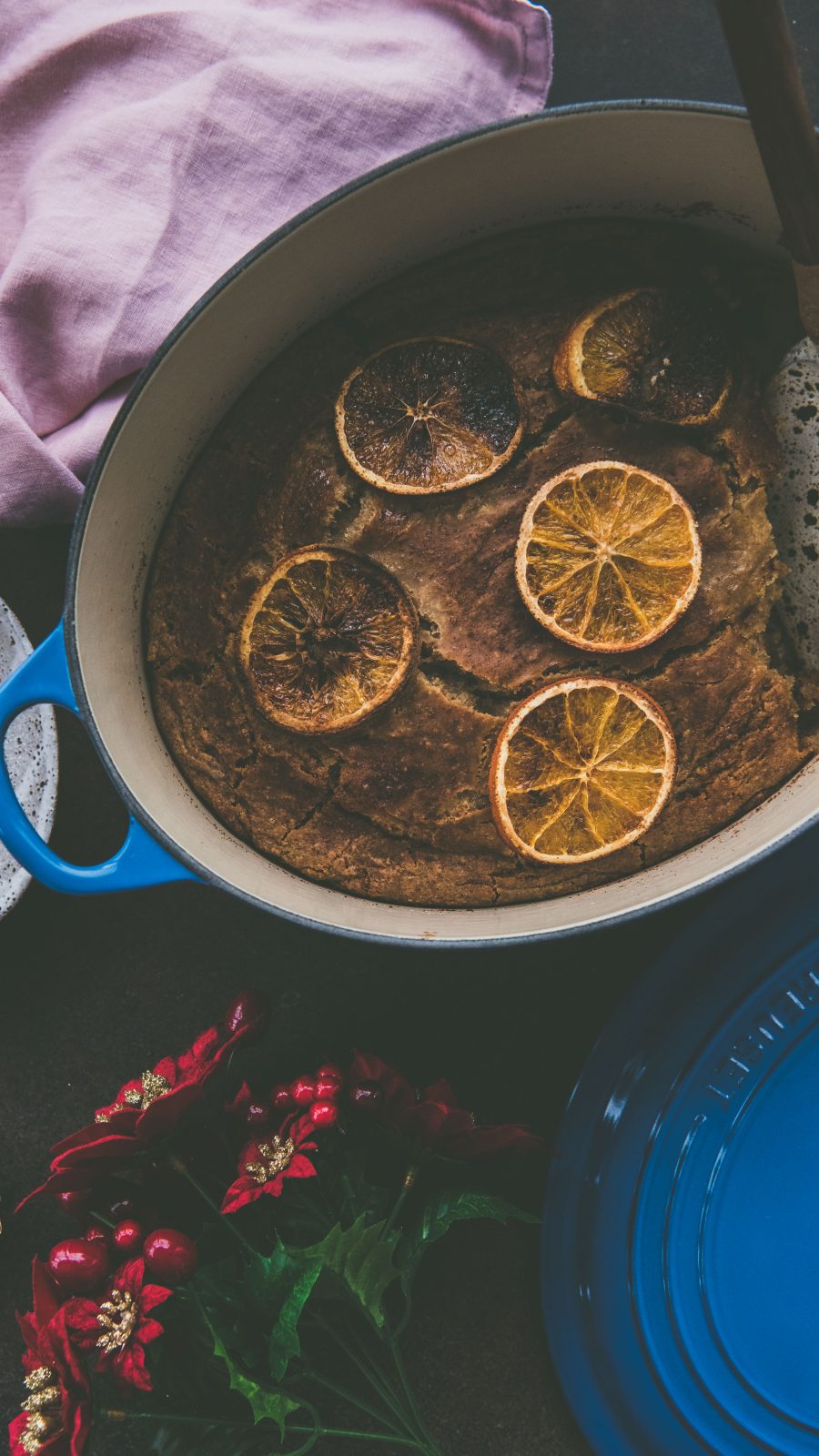 Persimmon Coconut Pudding