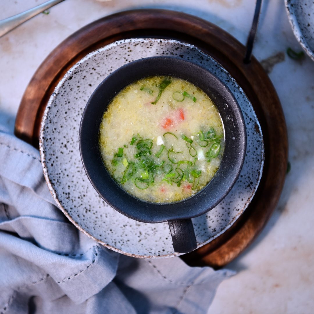 Cloudy Corn Soup