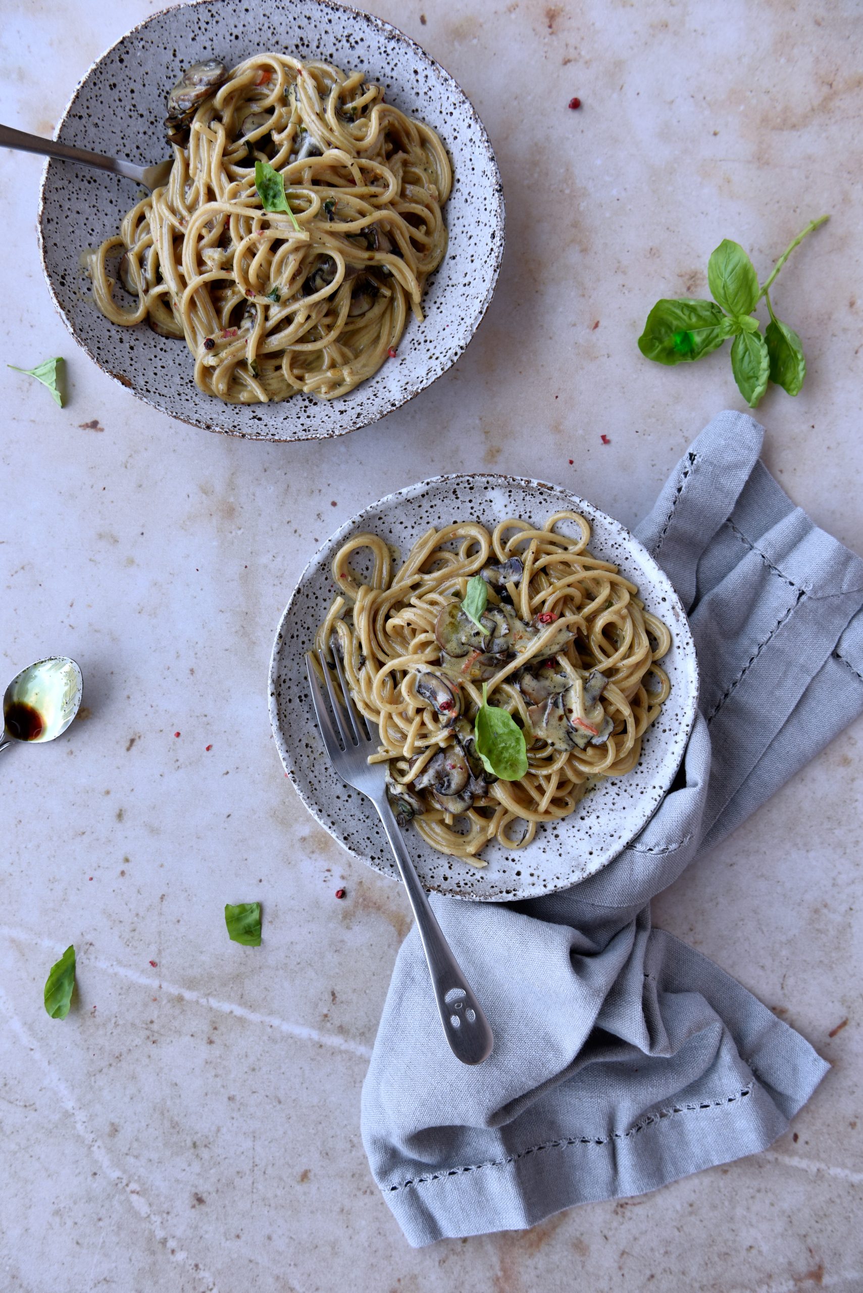 Mushroom Spaghetti
