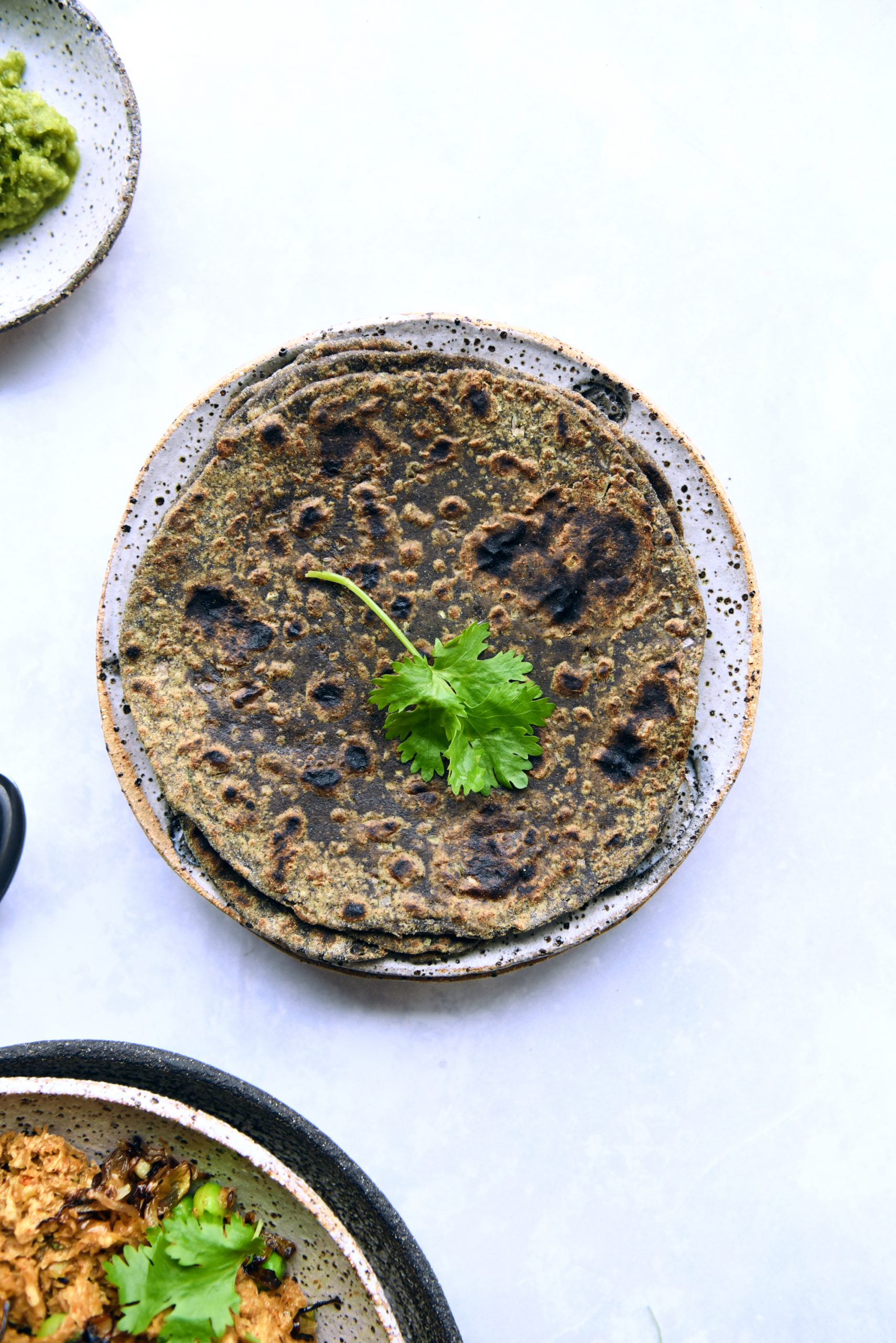 Buckwheat Avocado Paratha